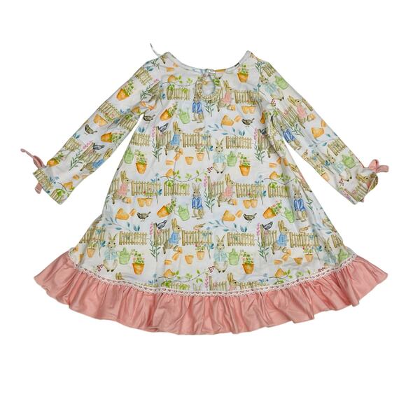 NWT Evie's Closet 12M Funny Bunny Gown - Picture 2 of 7